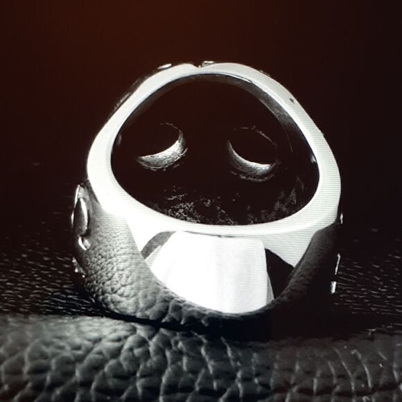 New Men's Ring Jason Voorhees Mask Friday Halloween The 13th Stainless Steel New - Picture 5 of 9